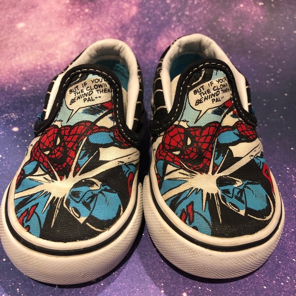 vans marvel toddler